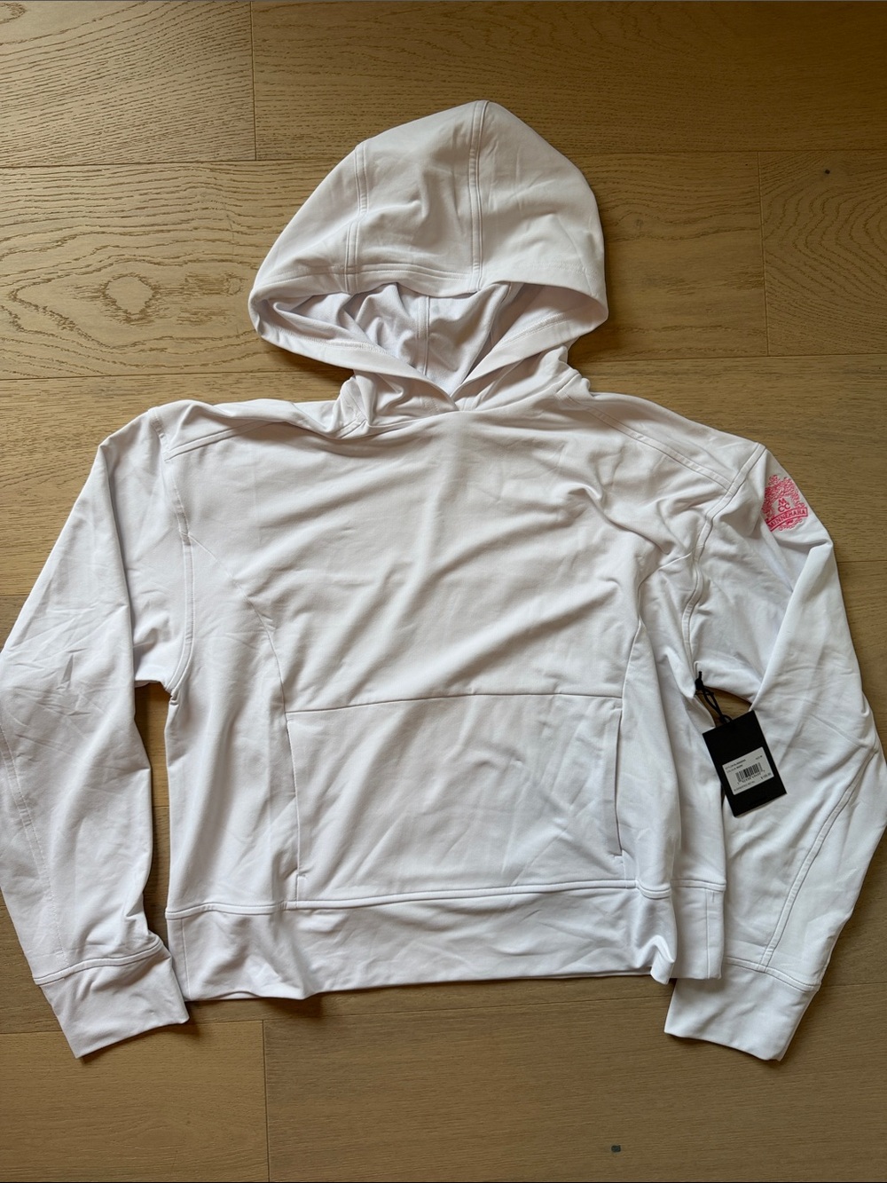 G/Fore Women’s White Hooded Pullover
